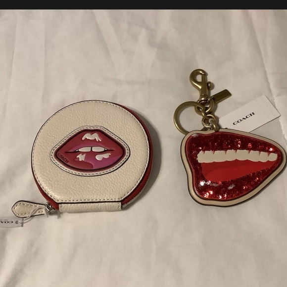 Coach rogue 25 with keychain purse charm wallet - Picture 3 of 16